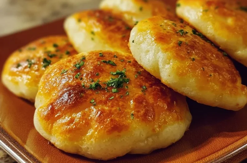 Fluffy Cottage Cheese Cloud Bread on a plate, perfect for low-carb diets.