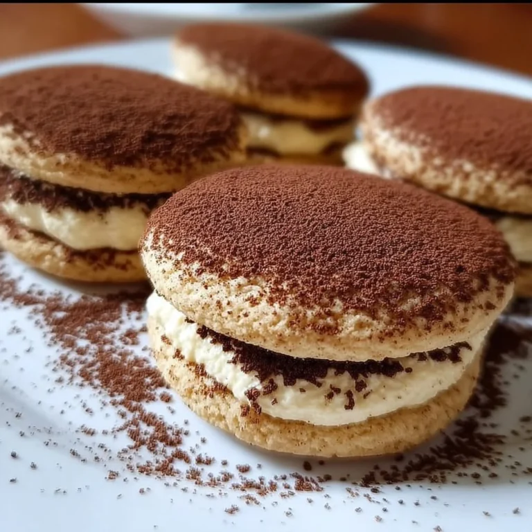 Delicious Tiramisu Cookies featuring coffee and mascarpone flavors